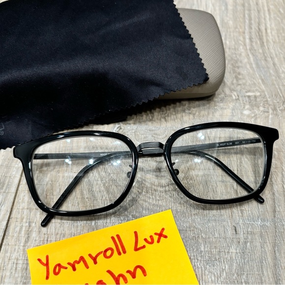 Authentic eyeglasses Unisex SAINT LAURENT SL-452/F-SLIM 001 - Picture 3 of 9